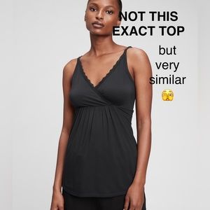 GAP MATERNITY NURSING POSTPARTUM TANK LARGE